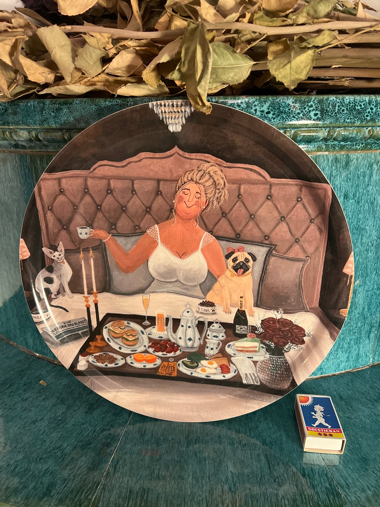 Serveringsbricka ”Frukost på Tanyas vis”